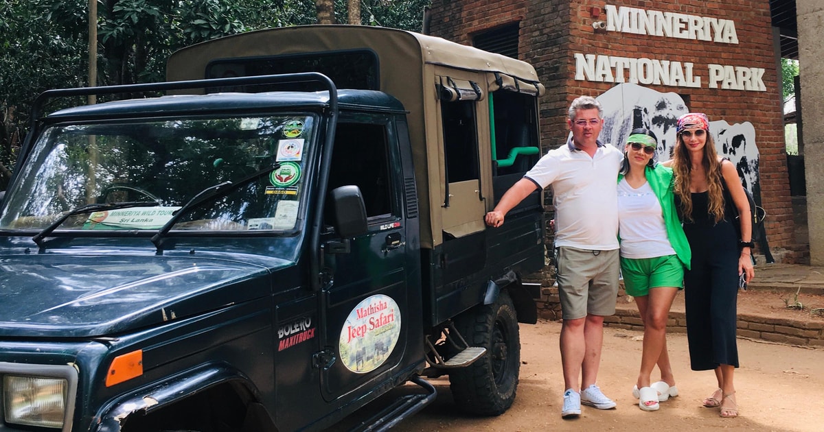 Minneriya National Park HalbtagsJeepSafari GetYourGuide