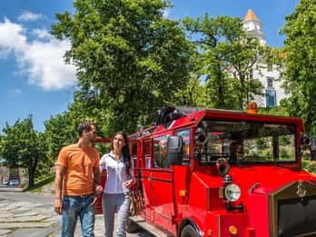Bratislava: Sightseeing-Bustour mit Eintritt zur Burg Bratislava: Sightseeing-Bustour mit Eintritt zur Burg