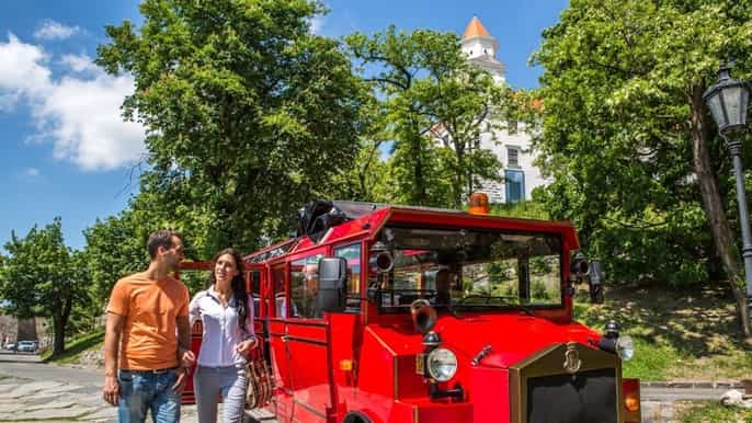 bratislava sightseeing bus tour with castle admission