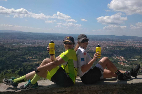 Vanuit Florence: fietstocht door Toscane met lunch en wijnproeverij