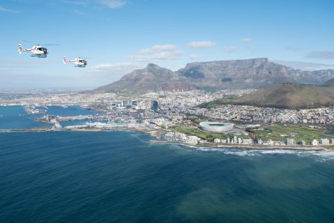 Kaapstad: helikopter-tocht van 12 minuten, mooie uitzichten