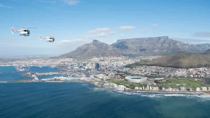 cape town 12minute scenic helicopter tour
