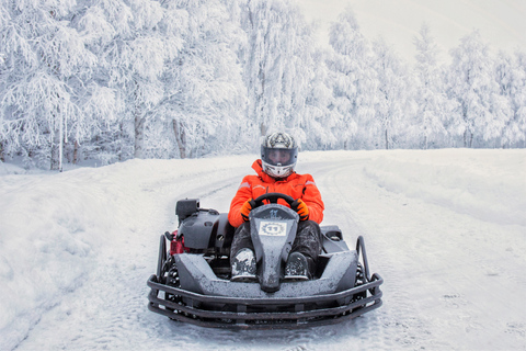 Rovaniemi: Passeio de kart no gelo ártico