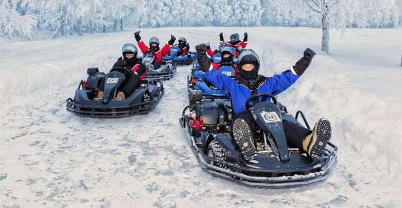 Rovaniemi: Arctic Ice Karting Tour