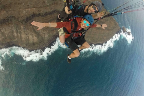 Lanzarote: Paragliding Flug mit Video20-minütiger Gleitschirmflug