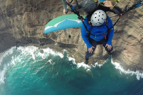 Lanzarote: Paragliding Flug mit Video40-Minuten-Gleitschirmflug