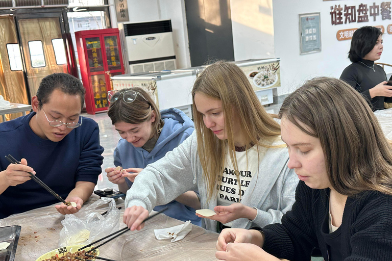 Shanghai: Market Explore, Dumpling Making, and Mahjong Game