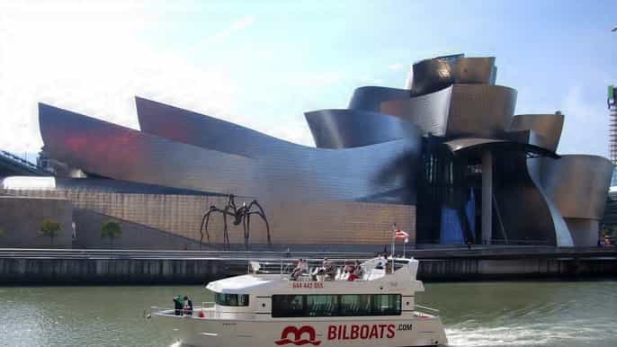 bilbao tour panorámico en barco de 1 o 2 horas