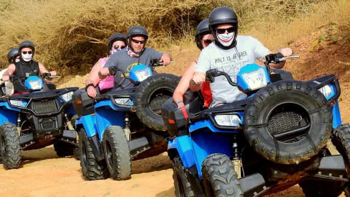 aruba natural pool atv tour