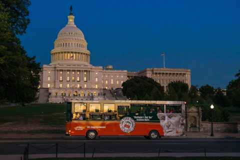 Washington DC: monumenten bij maanlicht trolleytour avond