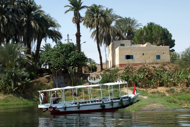 Louxor : excursion privée en bateau en felouque avec prise en charge à l'hôtel