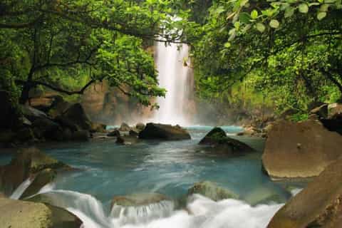 La Fortuna Town: Rio Celeste and Tenorio National Park Tour