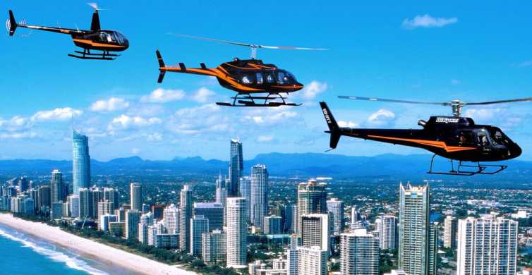 Gold Coast Jet Boat Ride and Scenic Helicopter Tour