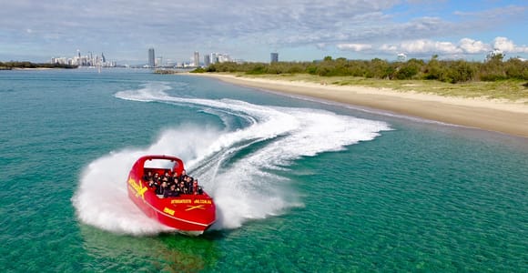 Gold Coast: 55-Minute Jet Boat Ride & Scenic Helicopter Tour