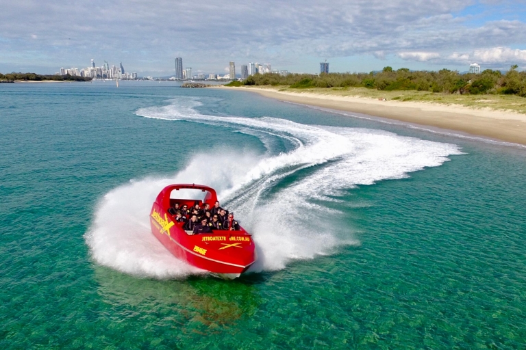 Gold Coast: Jet Boat Ride i Scenic Helicopter Tour