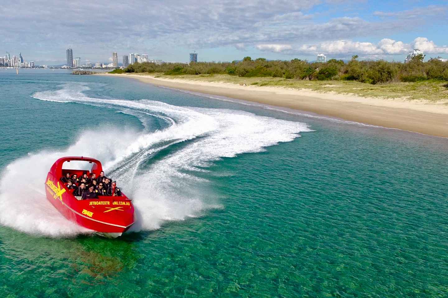 Gold Coast: Jet Boat Ride and Scenic Helicopter Tour