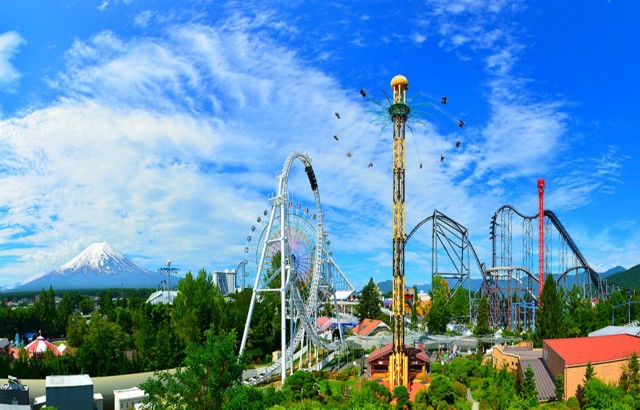 Visit Fuji-Q Highland Amusement Park One-Day Pass Ticket in Fujikawaguchiko
