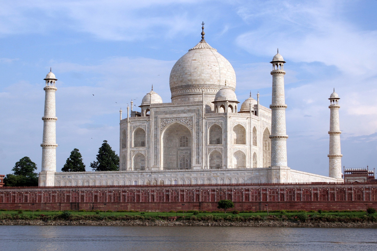 Da Delhi: Taj Mahal e Agra Fort Day Trip in treno espressoTour con posto in treno di 1a classe con biglietti d&#039;ingresso e pranzo