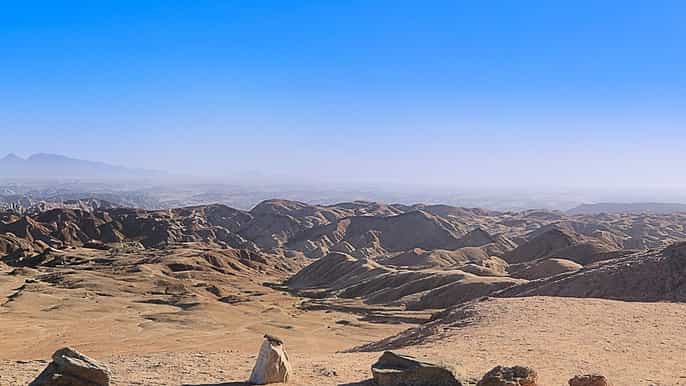 from swakopmund or walvis bay namib desert moon valley tour