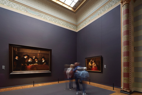 Amsterdam: Wycieczka z przewodnikiem po Rijksmuseum po hiszpańsku