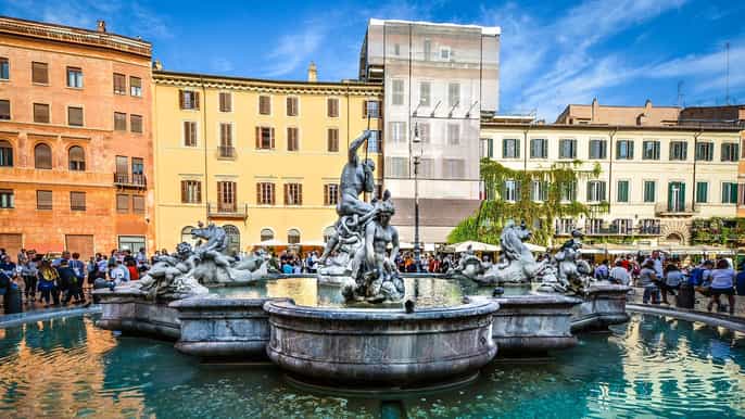 rome immersive underground and piazzas tour