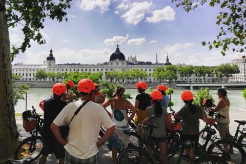 Lyon: 4-godzinny rower elektryczny z degustacjąWycieczka po angielsku