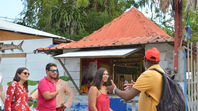 grand baie guided walking food tour