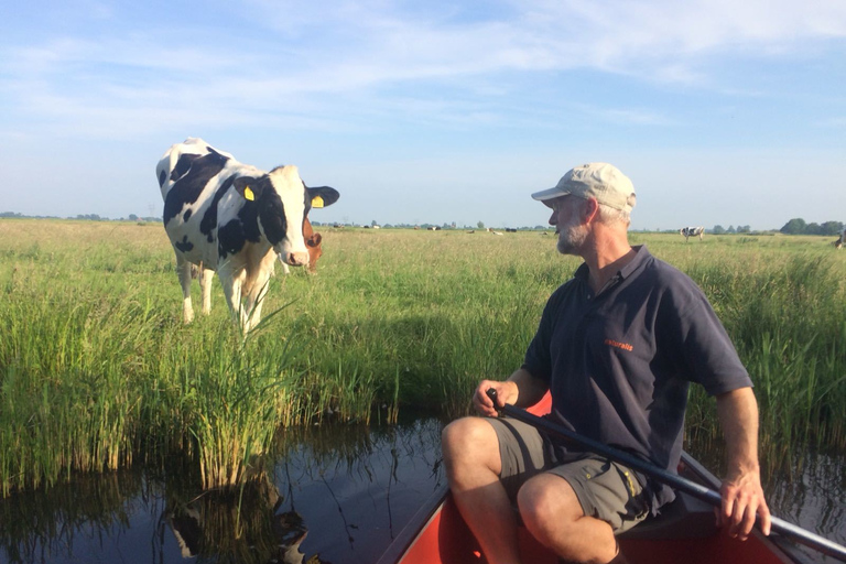 Amsterdam: Dutch Countryside Sunset Canoe Tour