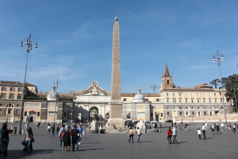 Roma: turismo por la mañana y Piazzas con desayunogira en italiano