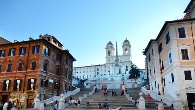 rome early morning sightseeing and piazzas with breakfast