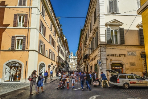 Rome: Early Morning Sightseeing and Piazzas with Breakfast Tour in Italian