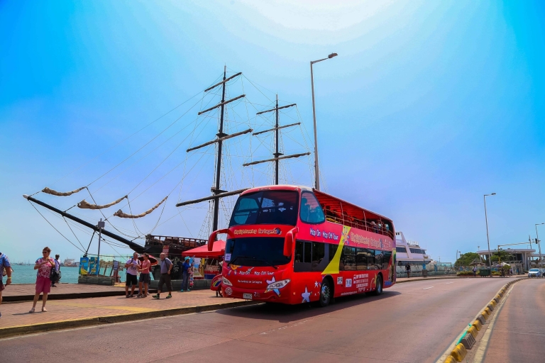 Cartagena: Hop-on Hop-off Bus Tour i atrakcje opcjonalne1-dniowa wycieczka autobusowa typu Hop-On Hop-Off
