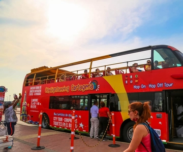 Carthagène : Bus à arrêts bus à arrêts multiples à Cartagena : visite en bus à arrêts multiples et extras