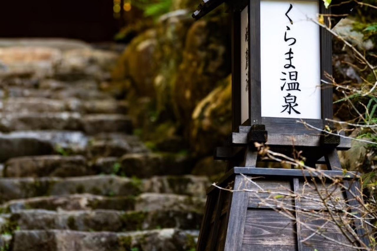 Kyoto: Kurama Onsen Entry Ticket with Set Meal Onsen Full Set＋Yuba Shabu Yudofu Set Meal