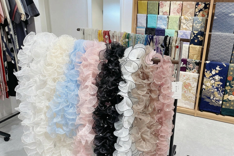 Tokyo: Asakusa Kimono Rental with Hairstyling & Photoshoot Female Basic Packages