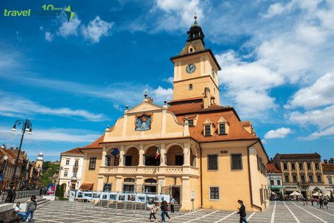 Peles, castillos de Drácula y Brasov: excursión privada de un día y recogida