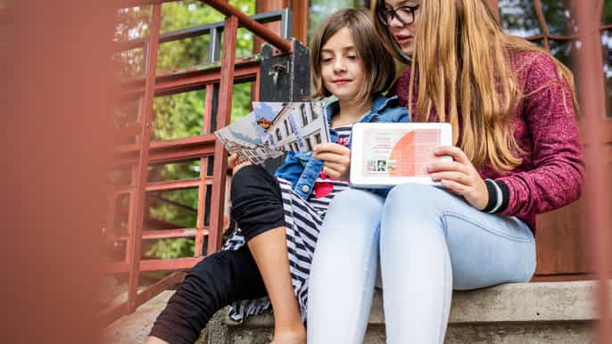 munich scavenger hunt through the old town for children