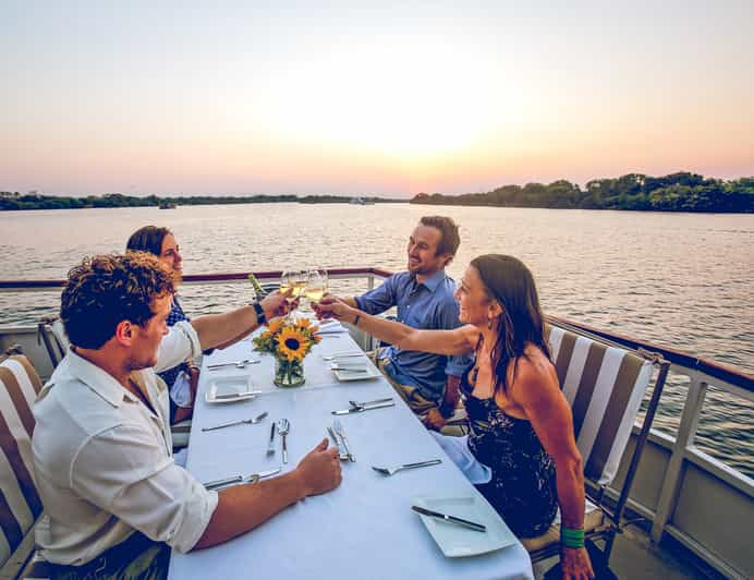 Victoria Falls: Dinner Cruise on the Zambezi River | GetYourGuide