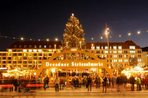 From Prague: Dresden Xmas Market & Saxon Switzerland Tour