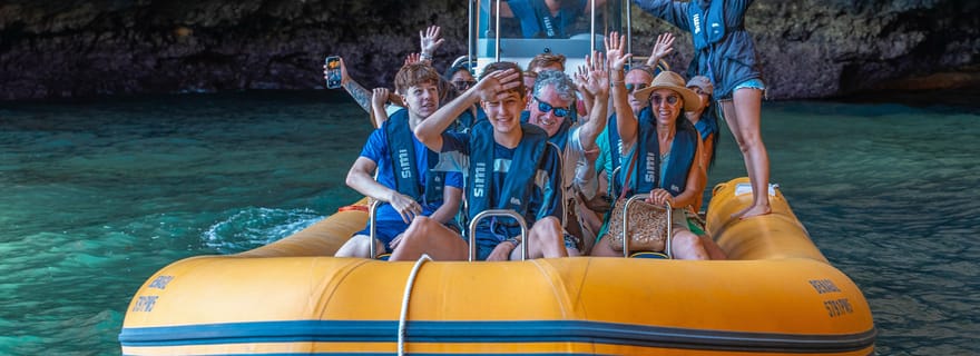 Semi - Rígido Tour aux grottes de Benagil depuis Portimão