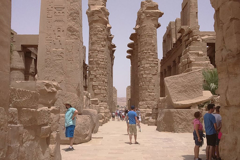 Desde El Cairo: excursión de un día a Luxor en aviónRecorrido en grupo reducido sin entradas