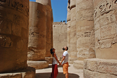 From Cairo: Day Trip to Luxor by Plane Small Group Tour without Entry Fees