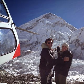 Da Kathmandu: tour privato in elicottero del campo base dell'Everest