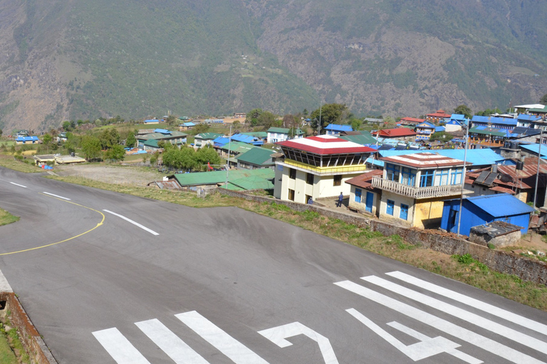 De Katmandou: visite privée en hélicoptère du camp de base de l'Everest