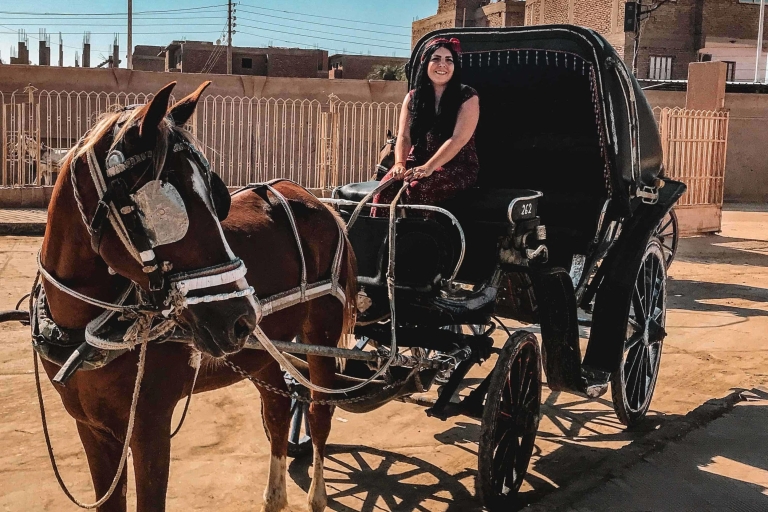 Luxor: stadstour per paard en wagen vanaf de oostelijke oever