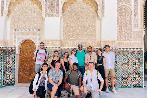 Marrakech: Bahia Palace, Madrasa Ben Youssef & Secret Garden Private Tour & Medina Pickup