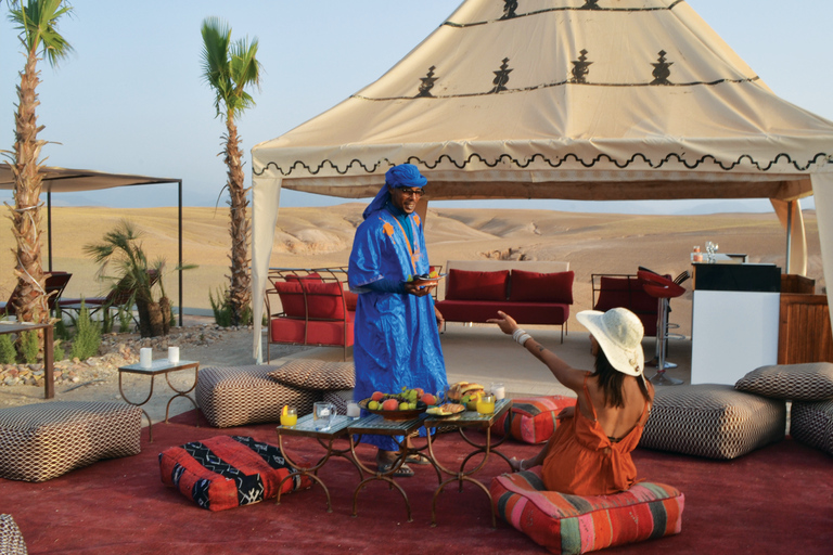 From Marrakech: 2-Day Stay in Agafay Desert Camp