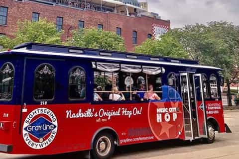 nashville trolley hopon and hopoff tour