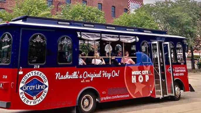 nashville trolley hopon and hopoff tour