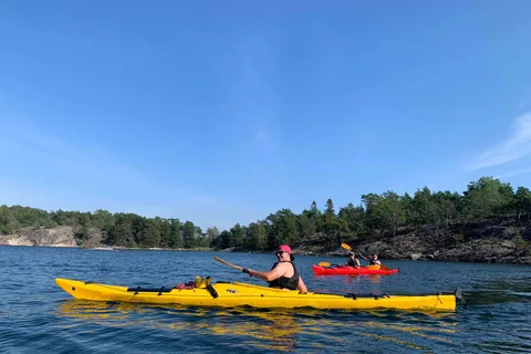 Kajak i Stockholm: Morgonkajaktur i skärgården med lunch